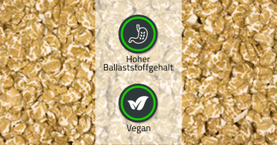 Infobild der Zutat Bio Weizenflocken von müsli.de